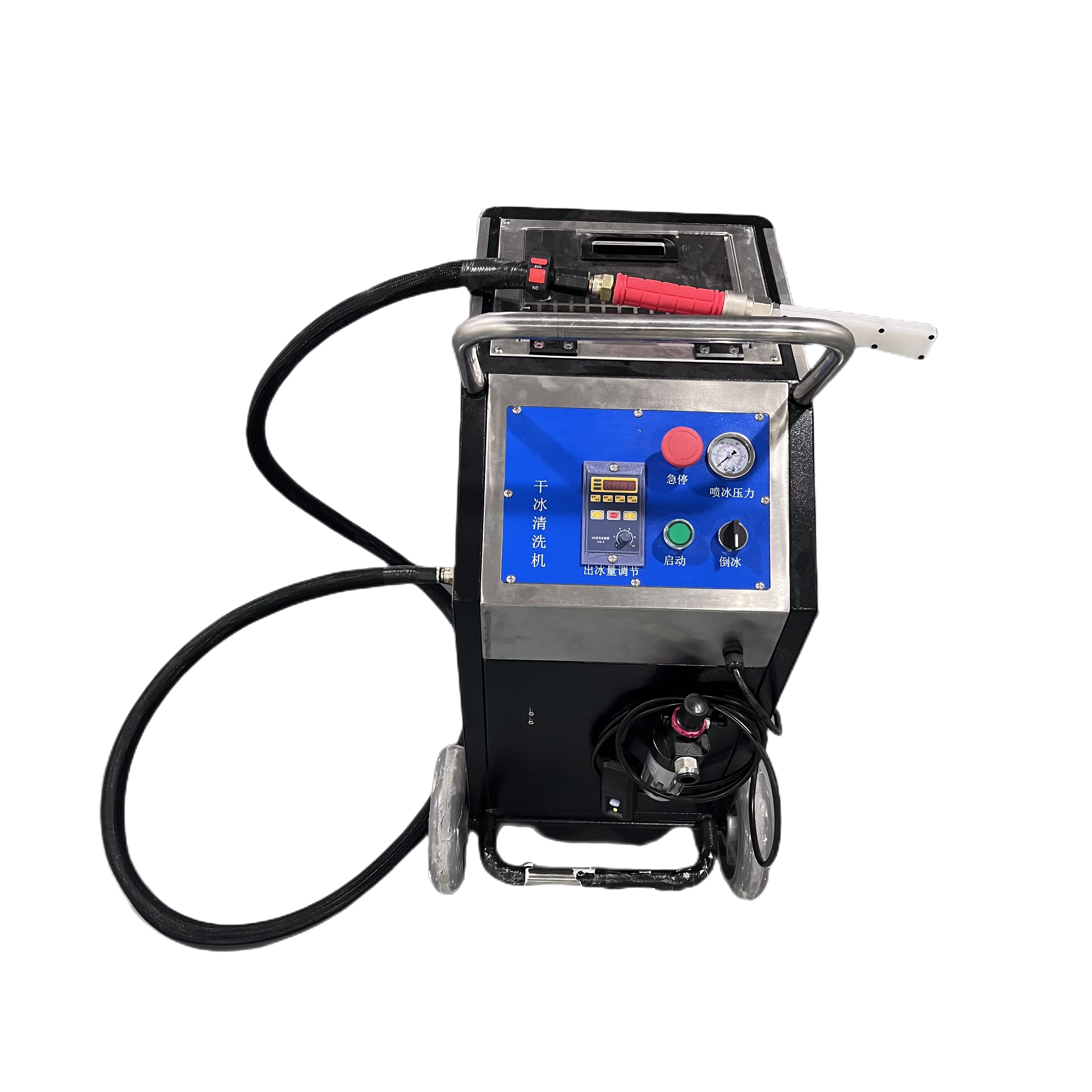 BBA Portable Dry Ice Blaster CO2 Ecological Cleaning Method for Vehicle Industry from China